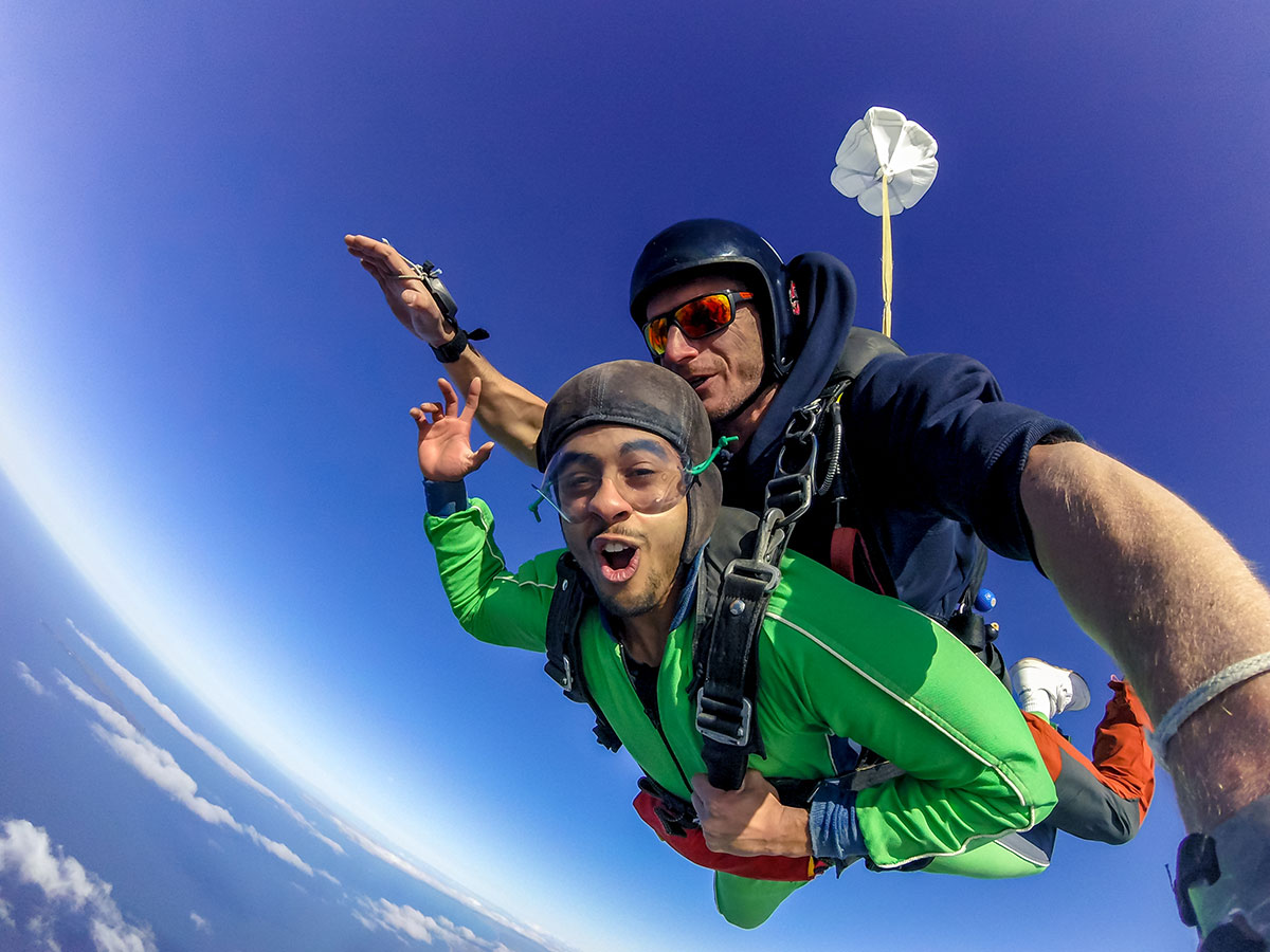 New Zealand Tandem Skydive fun